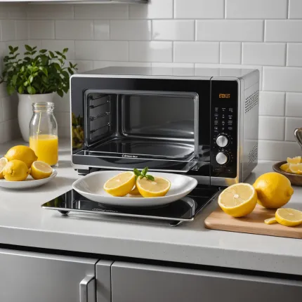 Как избавиться от запаха в микроволновке лимоном: Народный способ с лимоном